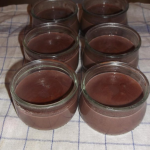 flans au chocolat - diner2chef